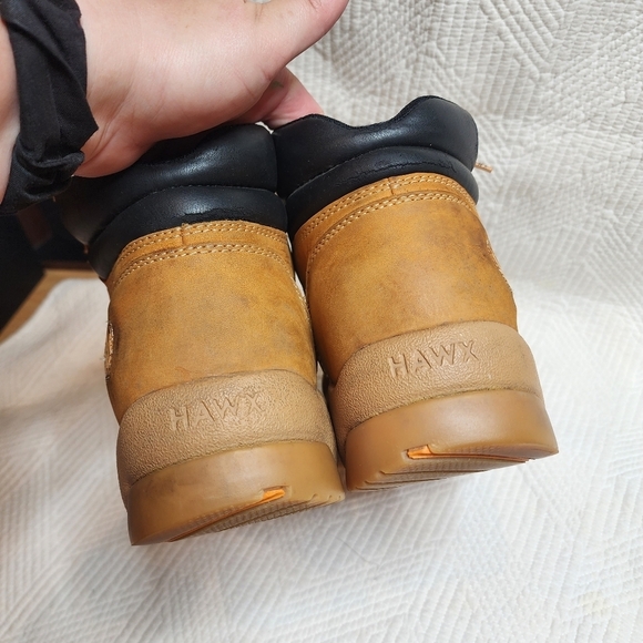 HAWX MEN'S ENFORCER LACE-UP WORK BOOTS - COMPOSITE TOE. Size 10.5EE. - Picture 14 of 16